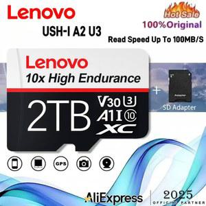 Lenovo 2TB 1TB 메모리 카드 128GB 클래스 10 V60 TF SD 512GB 고속 마이크로 256GB Nintendo Switch