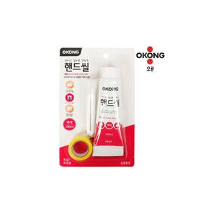 오공 바이오 핸드씰 백색 100ml/욕조/싱크대/세면대/보수용/틈새막이/크랙보수제/욕실방수/곰팡이억제