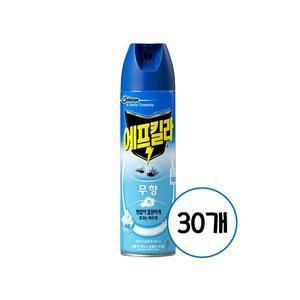 에프킬라 무향 수성 에어로졸 500ml x 30개 모기약 파리 살충제
