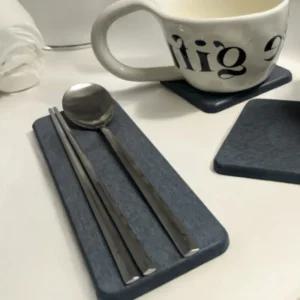 규조토 받침 트레이 흡수 건조 컵받침 물받이 주방 욕실