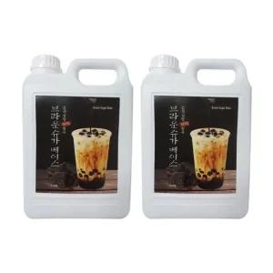 브라운 슈가 흑당 베이스 2.5KG 2개