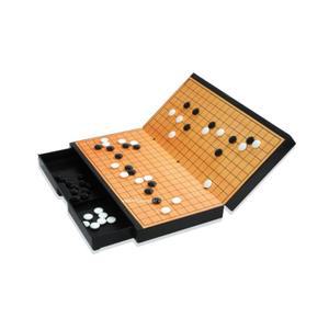 바둑장난감 휴대용이 폴더형 자석게임 중형 온가족 자석바둑 오목판 놀이