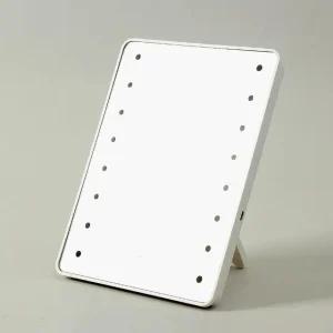 3단 조명거울 화장대스탠드거울 LED 밝기 화이트 (WFGLJ4N)