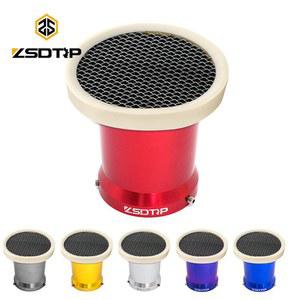 ZSDTRP 오토바이 카브레타 에어 필터 컵 속도 스택 윈드 혼 깔때기 그물 50MM 55MM