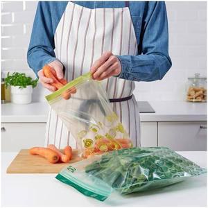 이케아 이스타드 지퍼백 30P 그린 6L(29x38cm 주방소품 정리용품 주방수납