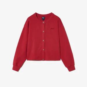 [휠라](광주신세계)[FILA] 크루넥 가디건 (FS2FTH1152F_RED)