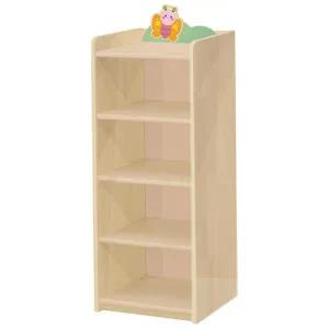 자작나무사물함/4인용/원목선반/나비/구름