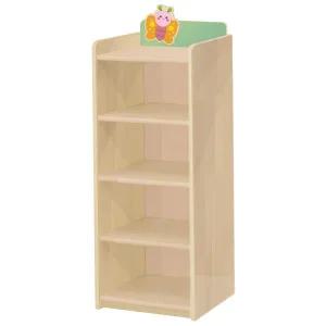 자작나무사물함/4인용/원목선반/나비/일자