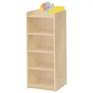 자작나무사물함/4인용/원목선반/코끼리/일자