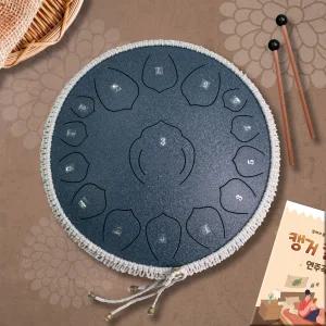 프리미엄 15키 스틸 텅드럼 SR-34 라벤더 기타타악기 타악기 텅드럼 스틸텅드럼