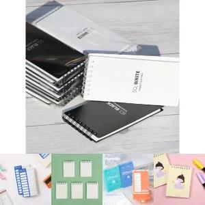 PP 스프링 포켓 메모 기자수첩 10권/단어/노트/수첩/암기장/단어용/디자인/패드/문구용/미니/메모장/선물용