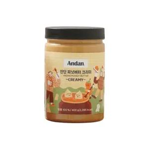 [소비기한 임박] 안단 피넛버터 크리미 400g, 1개