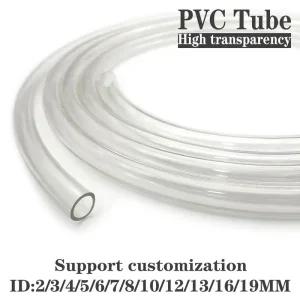 주름호스 호수 PVC 호스 ID 2 3 4 5 6 7 8 9 10 12 13 16 19 25 32mm 무취 투명 워터 펌프 튜브
