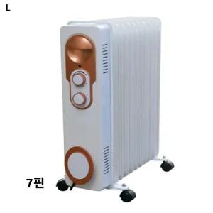 라디에이터 7핀겨울용품 온열 계절가전 난방기기 보조 실내용 가정용 사무실 전기히터