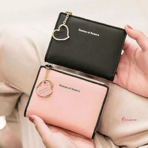 여성 귀여운지갑 여자 파스텔 예쁜 반지갑 미니 데일리 친구선물klm515