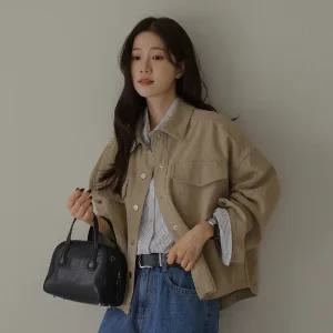 [시크폭스] 쿠세나 코튼 바이오 워싱 자켓_53JK975
