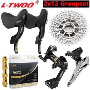 LTWOO 2X12 스피드 로드 바이크 그룹 세트, RX 알루미늄 합금 시프터, 후방 변속기, 체인, 12V, 6800 R8000