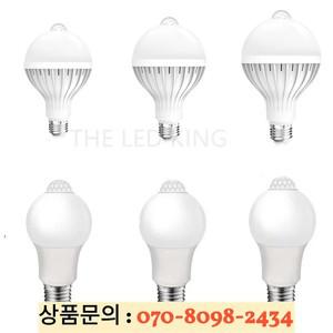 LED 모션 센서 램프 E27 범용 안전 야간 조명 에너지 절약 전구 PIR 장식 앰플 12W AC 110V