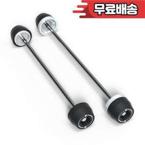 BMW S1000R/RR/M1000RR 2024-2025 F/R 휠 액슬 및 포크 CNC 슬라이더 - 티타늄 MotoGP Tech Anti-Fall Rid