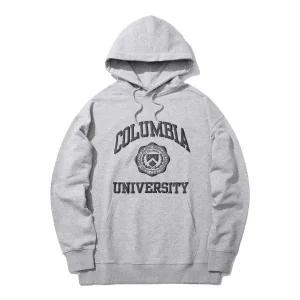 컬럼비아 유니버시티 UNIVERSITY SEAL 라이트 TERRY 후드 멜란지그레이