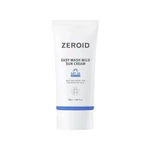 제로이드 세정이 쉬운 무기자차 이지 워시 마일드 선크림 50ml