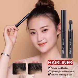 MLSMILE 다기능 헤어 라인 펜 컨투어링 스틱 머리에 촘촘한 머리카락 오래 지속되는  방수 눈썹 파우더