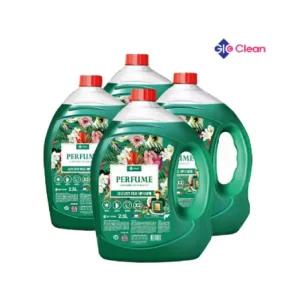 지오클린 퍼퓸 세탁세제 플로럴 2.5L x 4개 /J