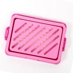 비누 거품망 수납 트레이 욕실 정리함 세면대 거치대 물받이 물기제거