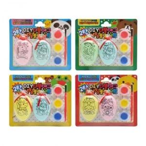 고품질 물감색칠놀이 놀이잼 더블에그색칠놀이세트 (WD978CF)