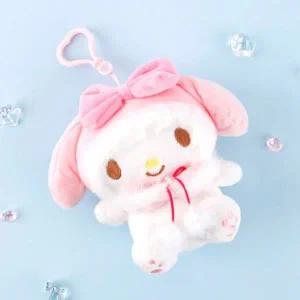산리오 마이멜로디 컬러망토 가방고리 13cm