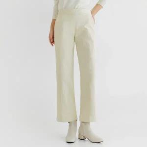 [데드라](88size)타링트임코튼와이드팬츠 PTE4046_DC