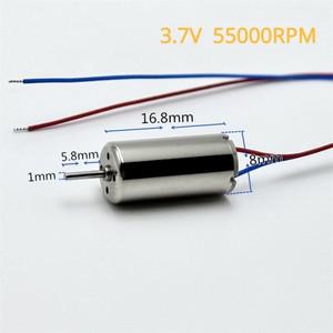 미니 소형 8mm x 16mm 고속 전동 DC 3.7V 816 코어리스 원격 제어 항공기 모델 드론 Quadcopter 엔진 액세