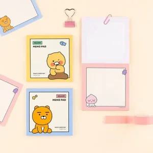 [VCMOS0V9]카카오프렌즈 사각 메모지 앨범 캐릭터