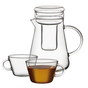Simax AGRA TEA SET (티포트세트)/티포트 1L, 티컵6P 250cc/내열유리