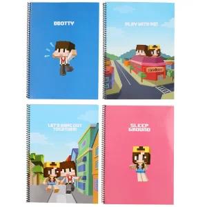 샌드박스 1200원링노트 도티잠뜰 스프링 유선 줄노트