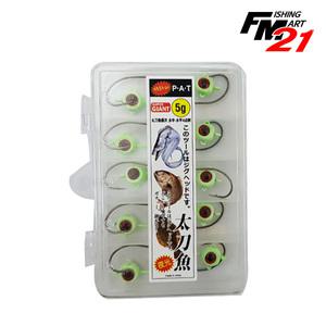 슈퍼 자이언트 야광지그헤드 태도어 갈치루어 물결채비