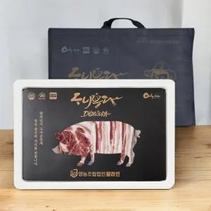 탐라인 제주 흑돼지 선물세트 (흑오겹1kg+흑앞다리살1kg, 냉장육)