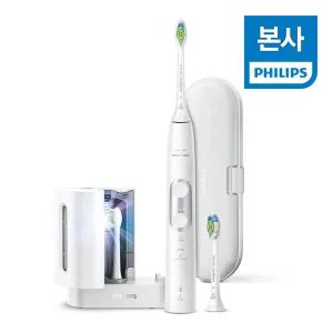 PHILIPS 필립스 소닉케어 프로텍티브클린 6100 화이트메탈 UV 에디션 HX6877/54
