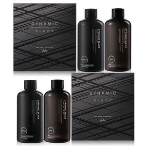 다이나믹블랙 남성화장품 2종세트 x 2개 (총구성 남자 스킨 250ml 2개+로션 250ml 2개)