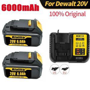 디월트용  리튬  배터리 DCB200 20V 6000mAh 18V DCB184