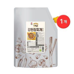 CJ 백설 다담 2kg 강된장찌개 양념 대용량 업소용양념
