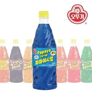 오뚜기 파파야시럽 1kg 슬러시 원액 음료