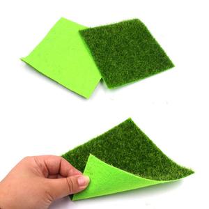 작은소품촬영용 15x15cm 인조잔디매트 1p 잔디느낌패드 촬영연출매트