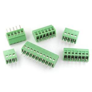 120 나사 타입 PCB 와이어링 단자 DG308 KF128 2.54mm 간격 2/3P 커넥터 개