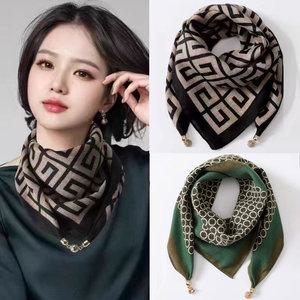 우아한 프렌치 감성 마그네틱 스카프 20종 여성 자석 패션 스카프홀더