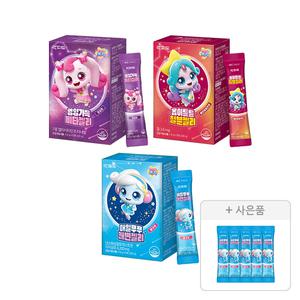 락피도 영양가득 비타젤리, 15포+몸이튼튼철분젤리, 15포+매일푸푸쾌변젤리, 15포+증정(쾌변, 5포)