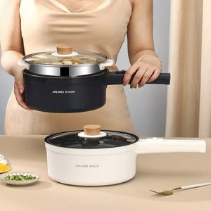 멀티 쿠커 전기 냄비 세라믹 1 5L 후라이팬 접이식 내솥분리 워킹맘 휴대용 전기솥 스튜