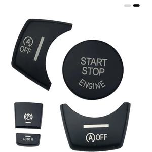 자동차 푸시 엔진 시동 정지 버튼 커버 스티커 BMW 5 6 7 GT F10 F07 F12
