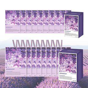 [기타]보네센트 샤쉐 혼합구성 2.5g 10개+11g 10개 / 2.5g 10개+22g 5개 옷장 방향제 더프렌치라벤더