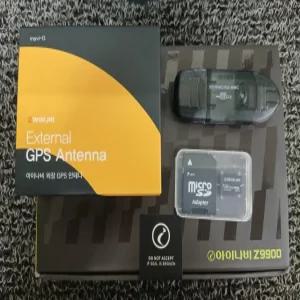 아이나비 Z9900 블랙박스 + 128GB 메모리카드 + 순정GPS + 카드리더기+ 무료장착